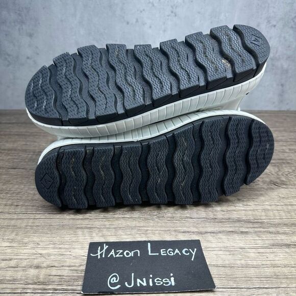 Sperry~Youth Girls~”Torrent Chelsea” White Matte Waterproof Rain Boots~Size 3.5/ - Picture 8 of 9